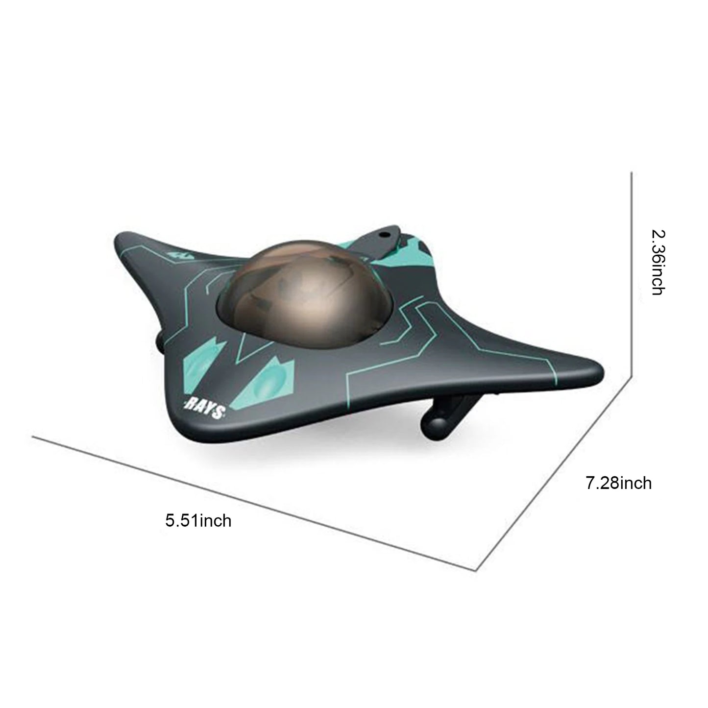 6CH Mini RC Boat Underwater Photography Toys Real-Time Transmission Camera Boat RC Submarine Wifi FPV Remote Control Boats Gifts