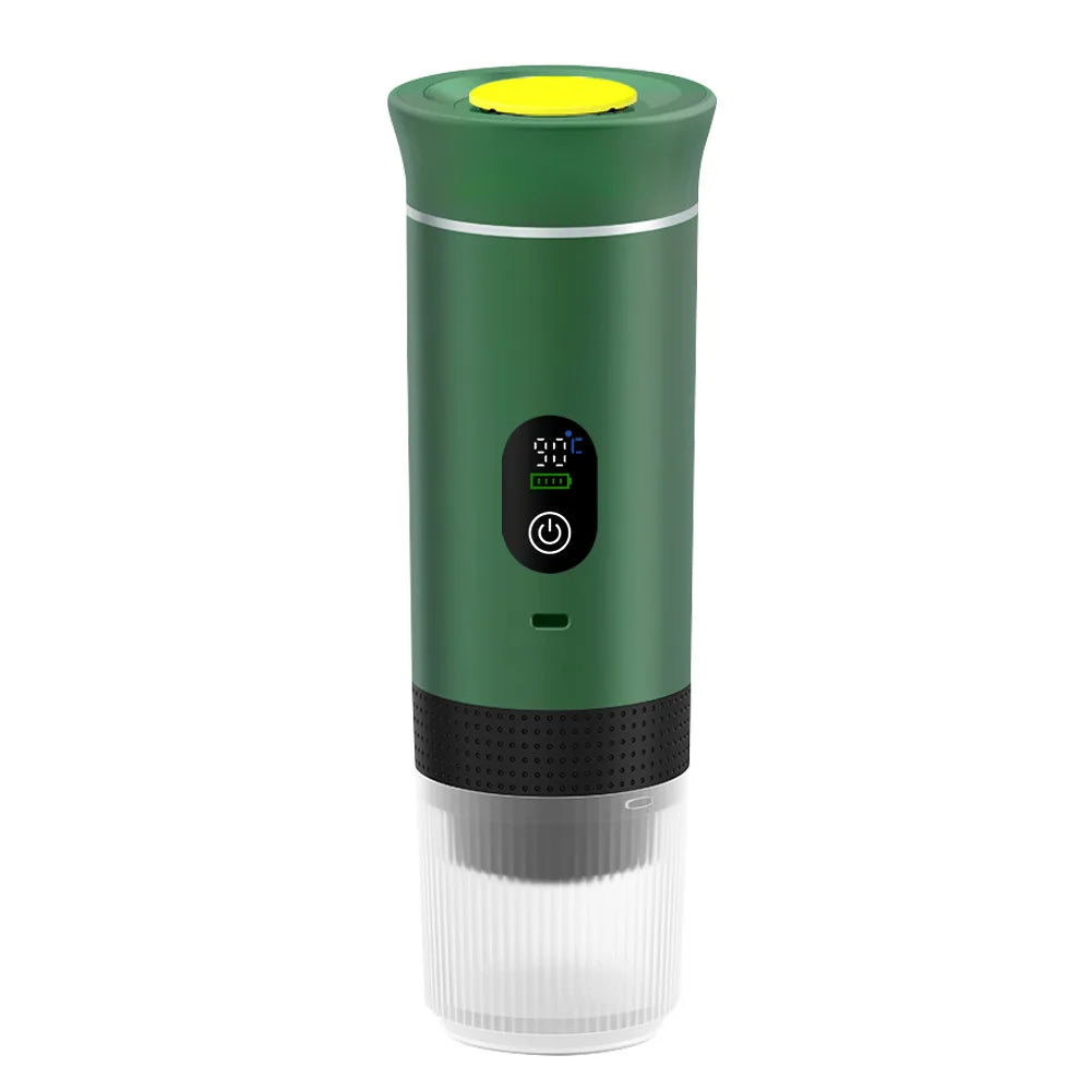 Portable Coffee Machine Wireless Electric Capsule Powder Travel Coffee Maker 3-In-1 Espresso Coffee Maker for Car & Home Camping