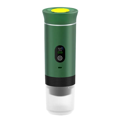 Portable Coffee Machine Wireless Electric Capsule Powder Travel Coffee Maker 3-In-1 Espresso Coffee Maker for Car & Home Camping