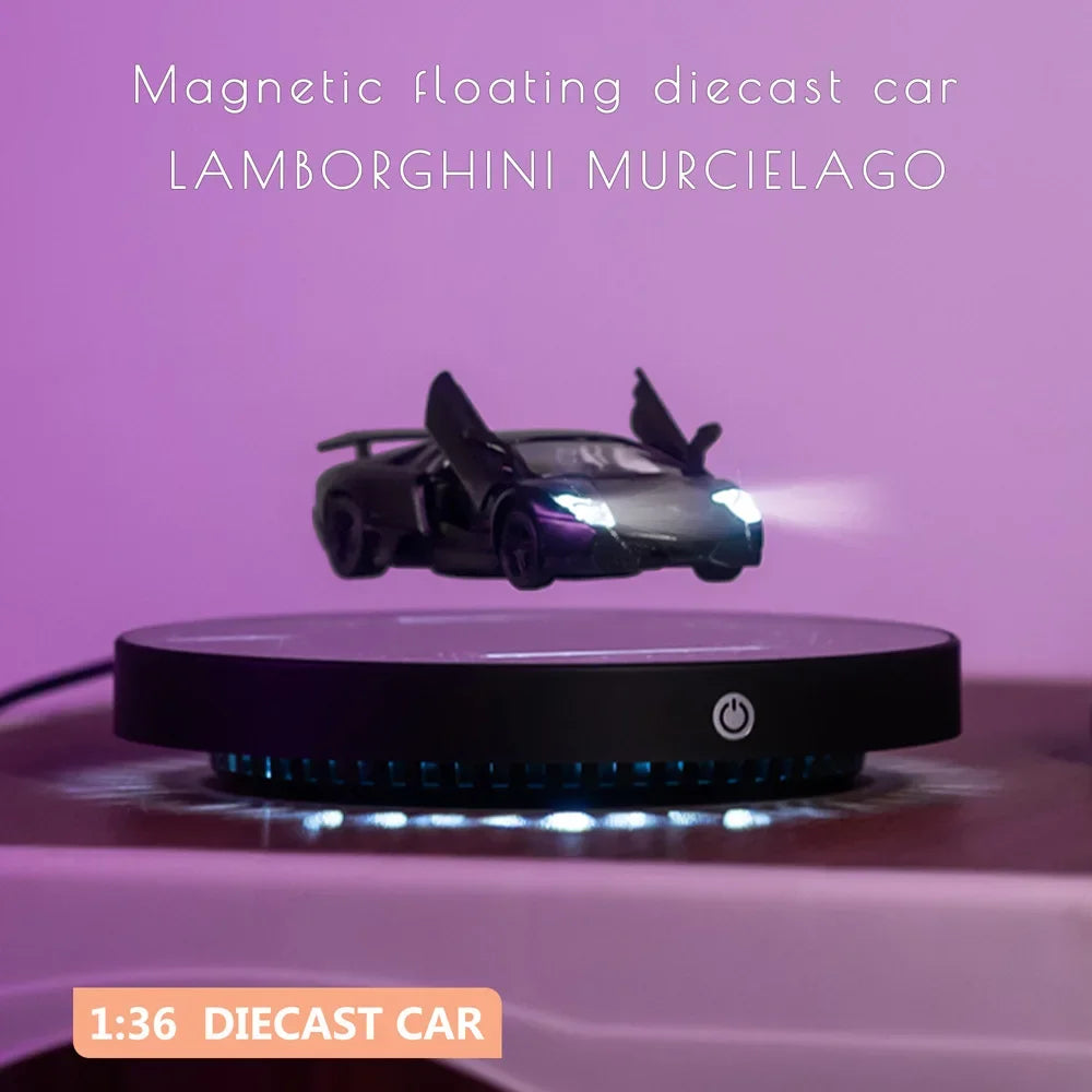 2026New Magnetic Levitating Car 360° Free Rotation, Home Office Decoration, Unique Business Gift, Creative Gift