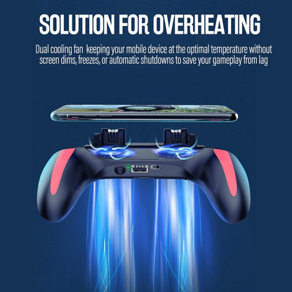 Ultimate Mobile Game Controller with 4000mAh Battery, Cooling Fan & L1R1 Triggers - Perfect for PUBG, Call of Duty & Fortnite on 4.7-7" Smartphones