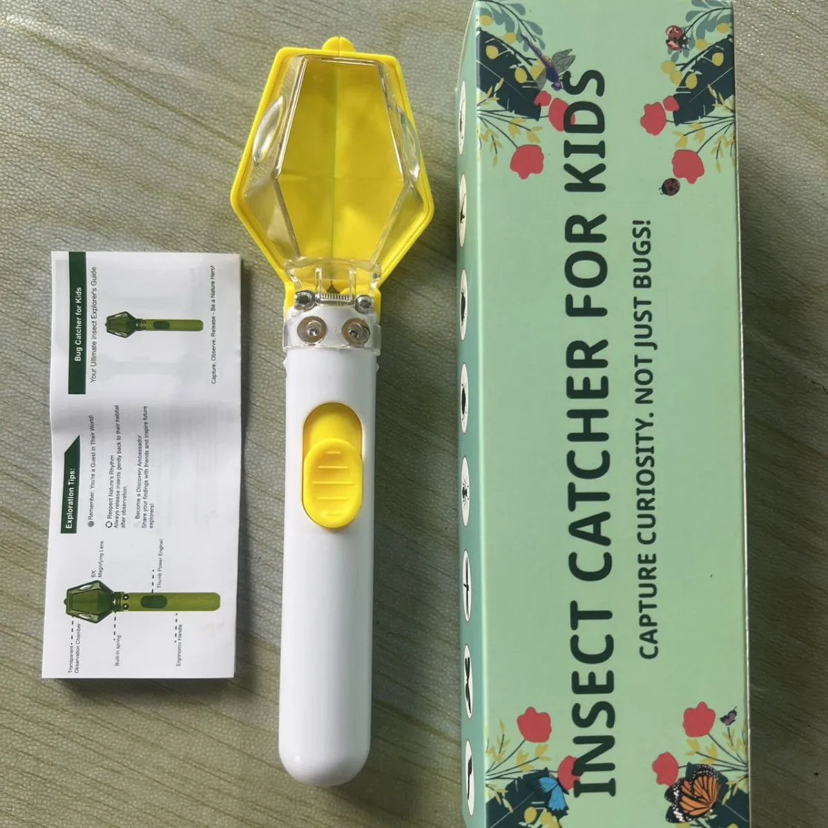 New Explorer Insect Catcher Toy for Kids Outdoor Educational Interactive Bug Observer Gadget for Curious Young Scientists