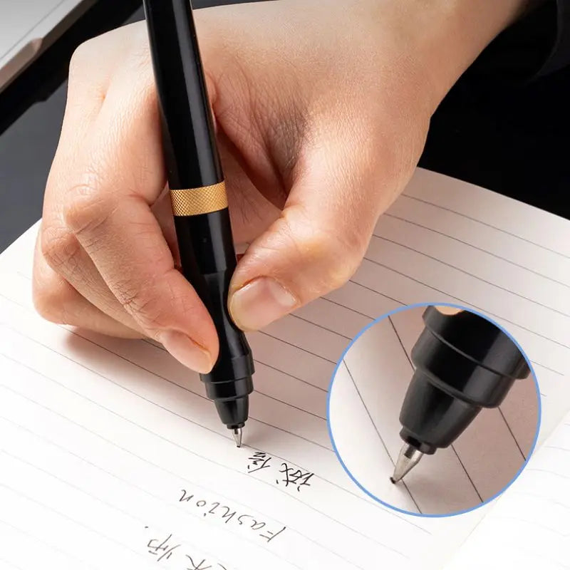 New Red/Black Magnetic Levitation Aluminum Alloy Self Supporting Signature Pen Can Stand up Daily Convenient Office Pen Gift Box