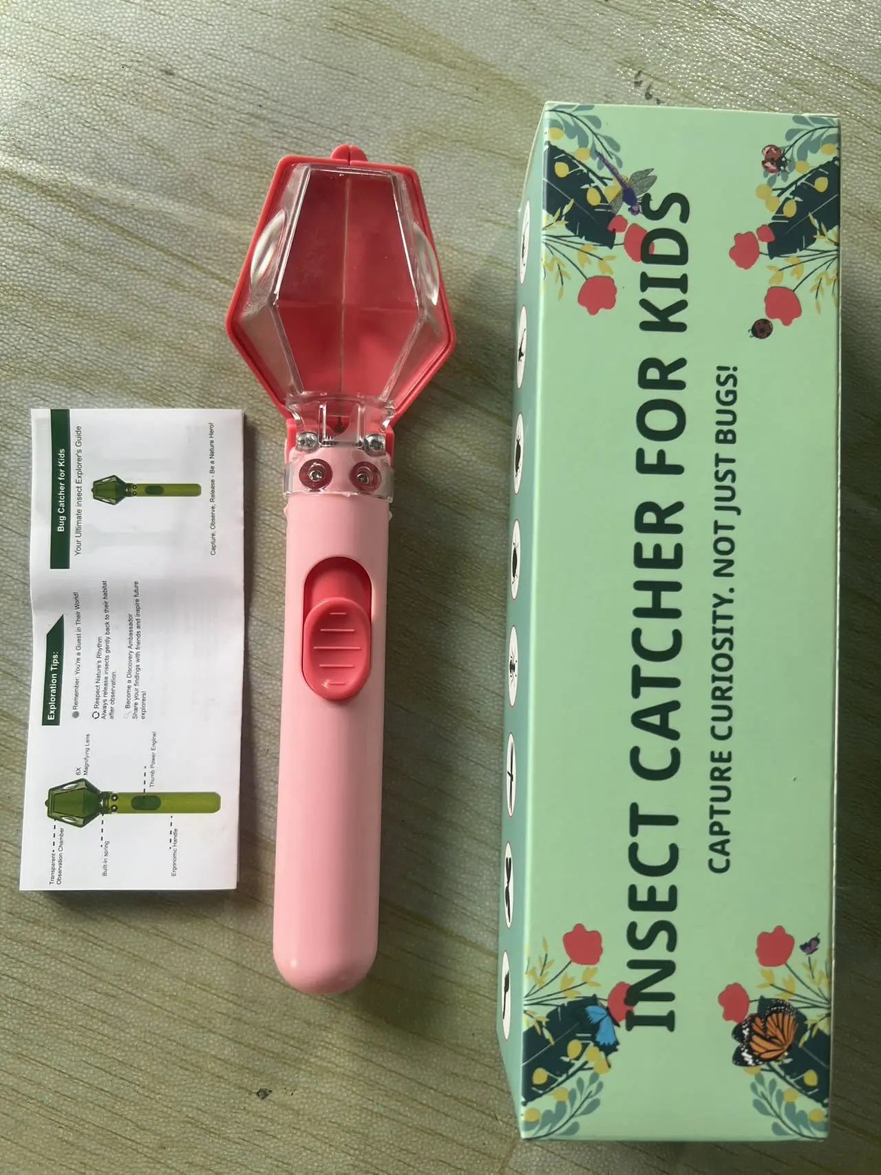 New Explorer Insect Catcher Toy for Kids Outdoor Educational Interactive Bug Observer Gadget for Curious Young Scientists